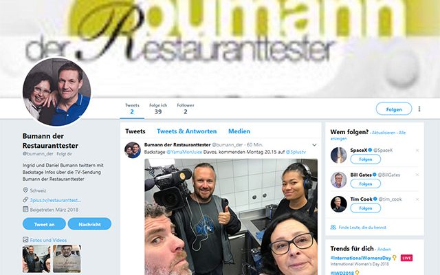 Daniel Bumann Twitter Der Restauranttester
